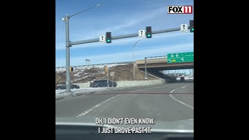 How to drive through a diverging diamond interchange