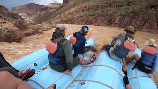 DONT GO LEFT  Bedrock Rapid @ Grand Canyon  Aug 2022
