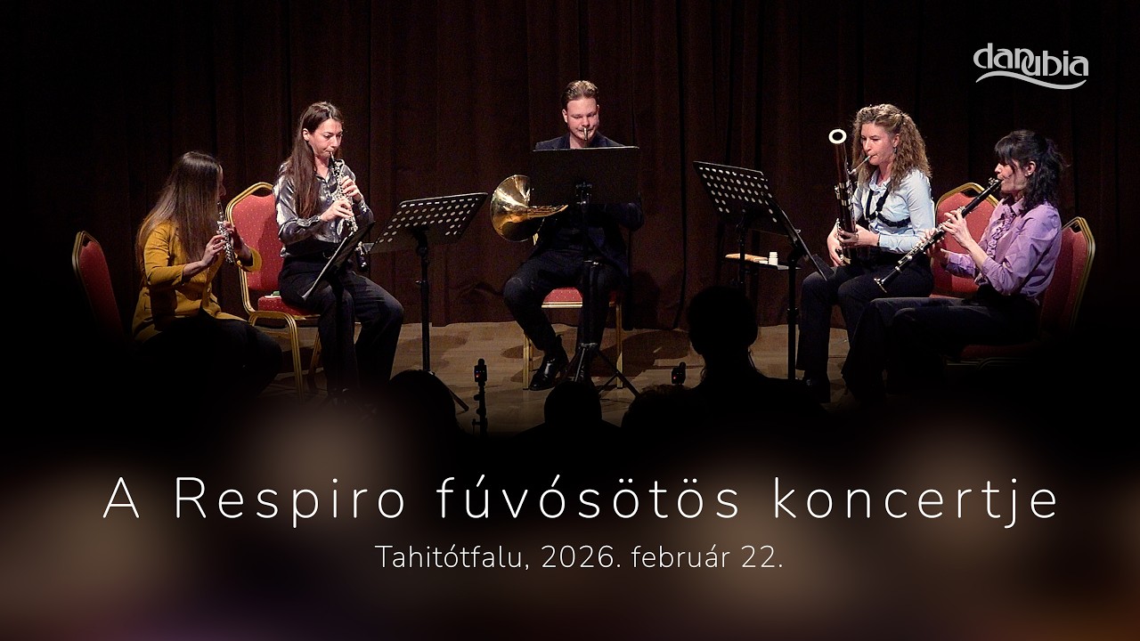 A Respiro fúvósötös koncertje Dunabogdányban