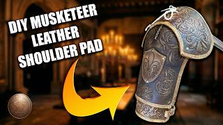 DIY Leather Shoulder Armor: Musketeer Pauldron Tutorial & Huge Channel Update!