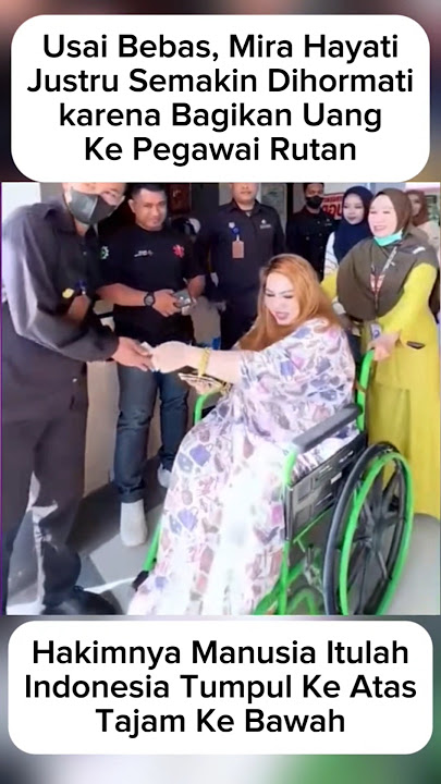 Mira Hayati Bikin Heboh Usai Keluar dari Rutan #mirahayati #shortvideo