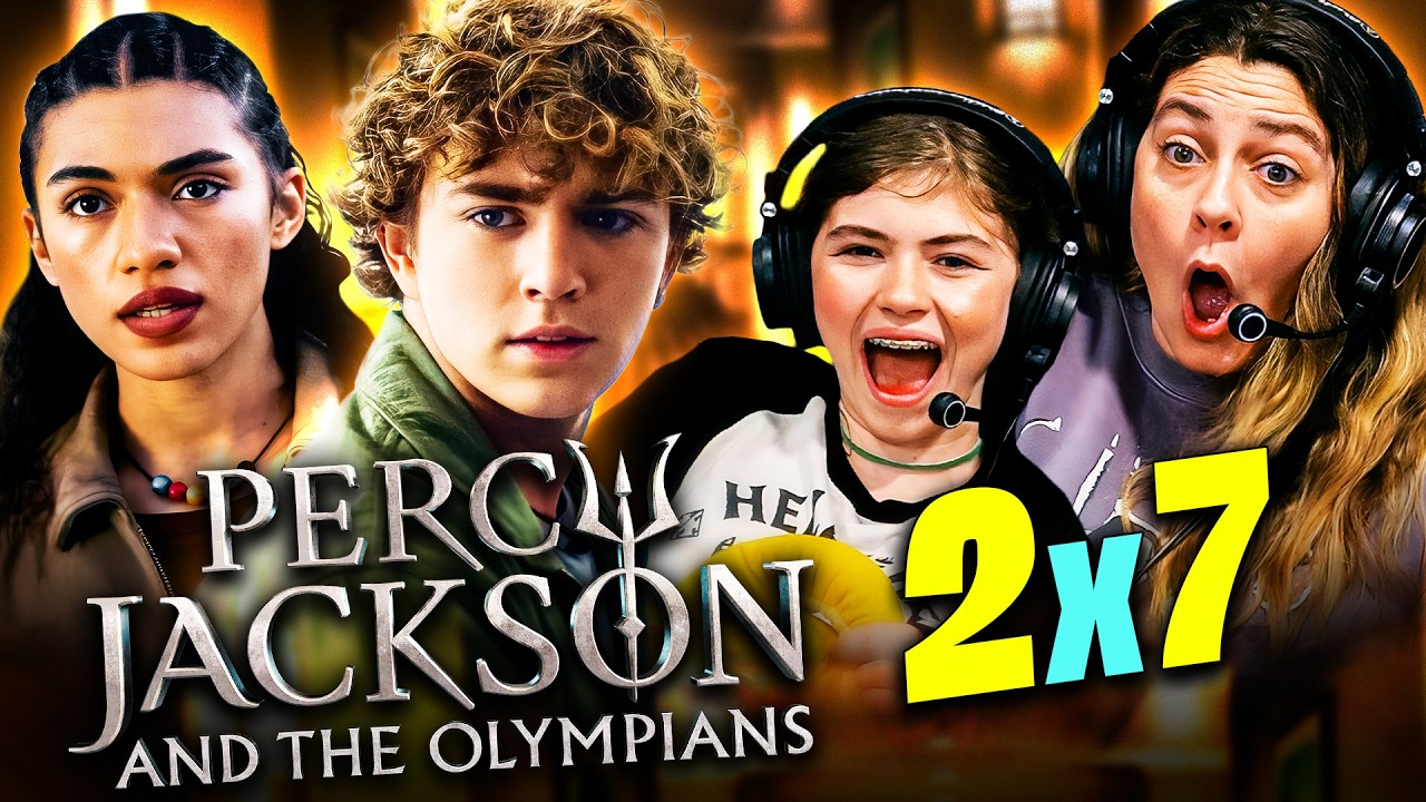 PERCY JACKSON AND THE OLYMPIANS Season 2 Episode 7 Reaction! | Walker Scobell | Sea Of Monsters
