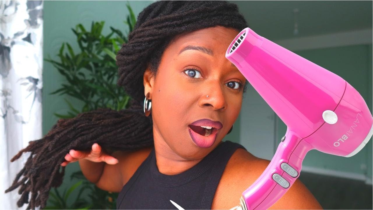 3 reasons why I blow dry my Locs YouTube