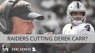 Oakland raiders rumors swirling around after a rough game against the
seahawks in london week 6. will cut derek carr at end of the...