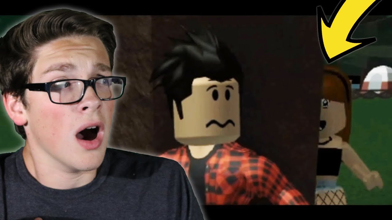 Reacting To A Roblox Horror Movie The Oder Youtube - outage a horror hide and seek roblox