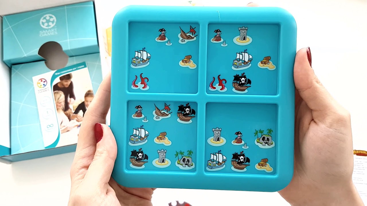 Обзор Игра - головоломка Bondibon Пираты. Роза ветров. 6+ от магазина "Модный Карапуз"