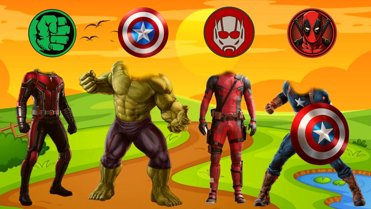 "This LOGO Test Will Blow Your Mind! Captain America or Deadpool?! 🧩💥"