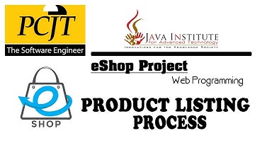 Web Project Task 08 | Java Institute | 1st Year | eShop @Java Institute for Advanced Technology