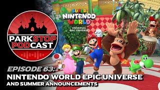 Super Nintendo World Epic Universe - ParkStop Podcast