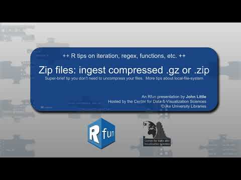 Import compressed files into R