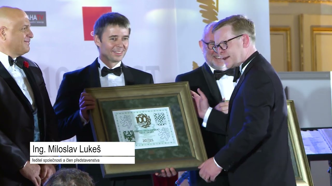 EXCON, A.S. - ČESKÝCH 100 NEJLEPŠÍCH 2021