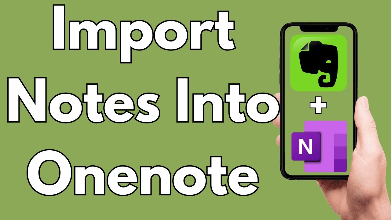 How To Import Evernote Notes Into Onenote [2026 Guide] - YouTube