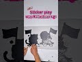 Two little claws EP.2 sticker peeling #shorts