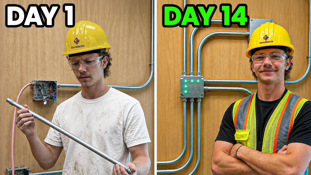 From Total Beginner to Real Electrician in 2 Weeks