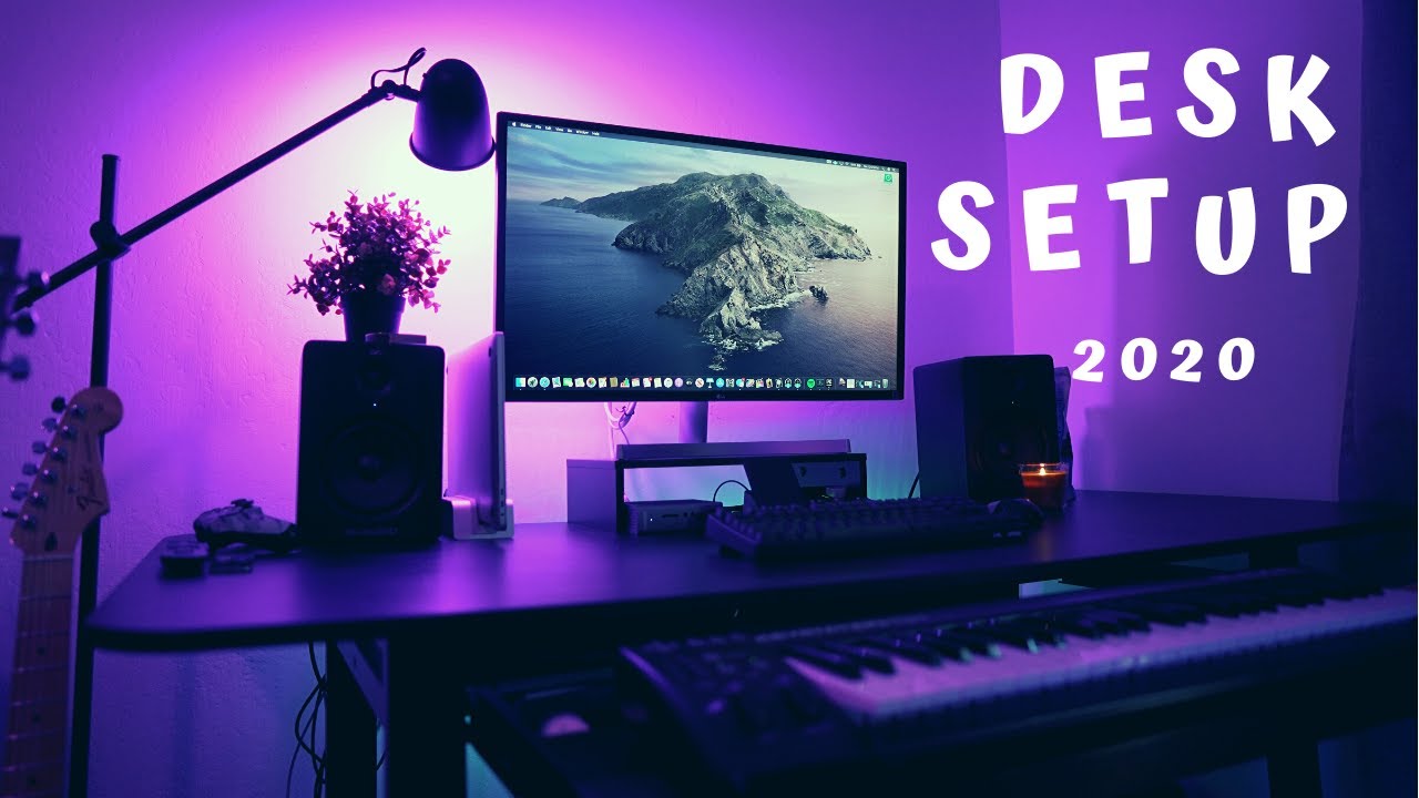 NEW 16 inch MacBook Pro Desk Setup (4K) YouTube