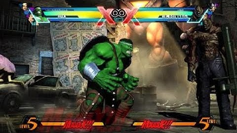 ULTIMATE MARVEL VS CAPCOM 3 - HAGGAR COMBO