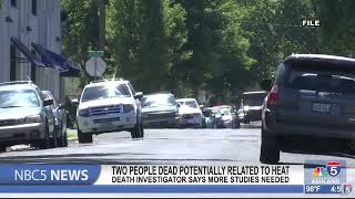 2 people dead possibly related to extreme heat and exposure