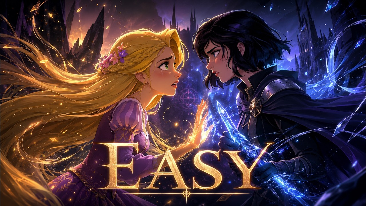 Easy – Cassandra & Rapunzel’s Version (Tangled) | A.I. Concept Cover