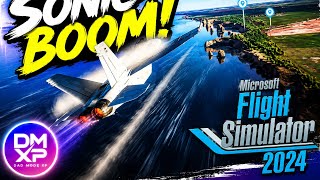 💥 FA-18 Super Hornet BREAKS the Sound Barrier Over the 12 Apostles! |Microsoft Flight Simulator 2024 screenshot 4