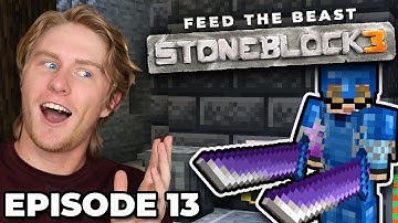 STONEBLOCK 3 MODPACK Ep 13 | Tinkers Construct Best Gear!