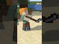 【マイクラ】アレックス　ナイスショット　 #minecraft 　#shorts