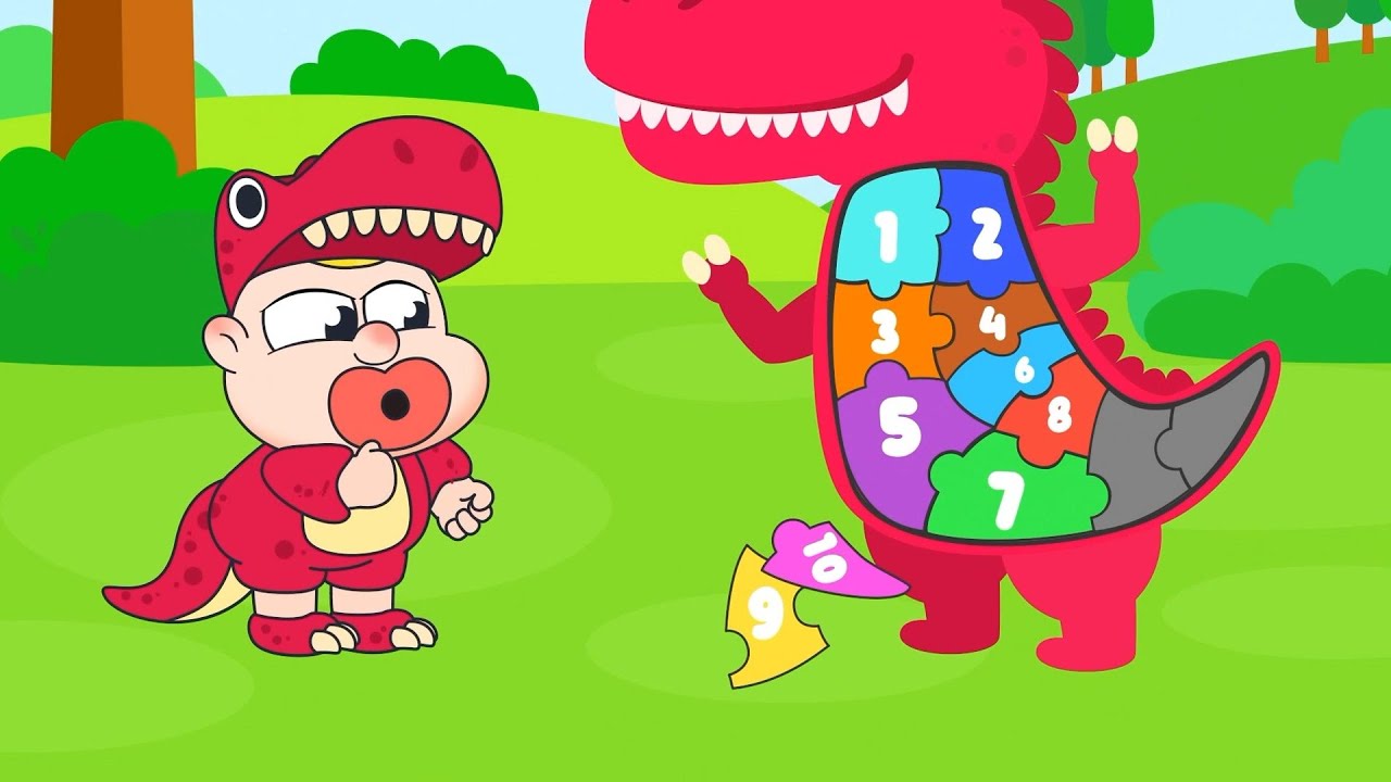 Shapes & Numbers Game - Fun Learning Song for Kids | 2D Billions Kids Song
