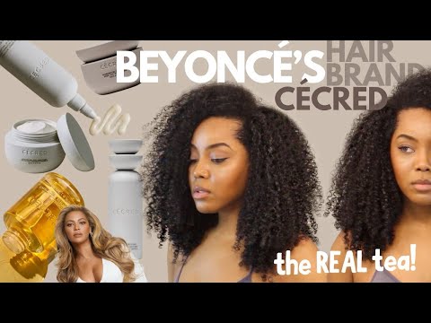 Beyoncé's NEW Hair Brand Cécred | Protein Treatment & More | Honest Review Natural Hair