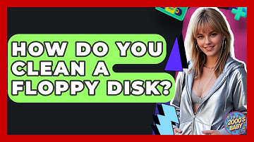 How Do You Clean A Floppy Disk? - I