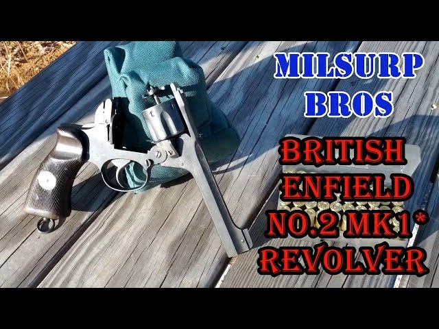 British Enfield No. 2 MkI* Revolver in .38/200 - YouTube