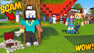 🤑 I Become A Billionaire To Join This Couples Only Minecraft Server...