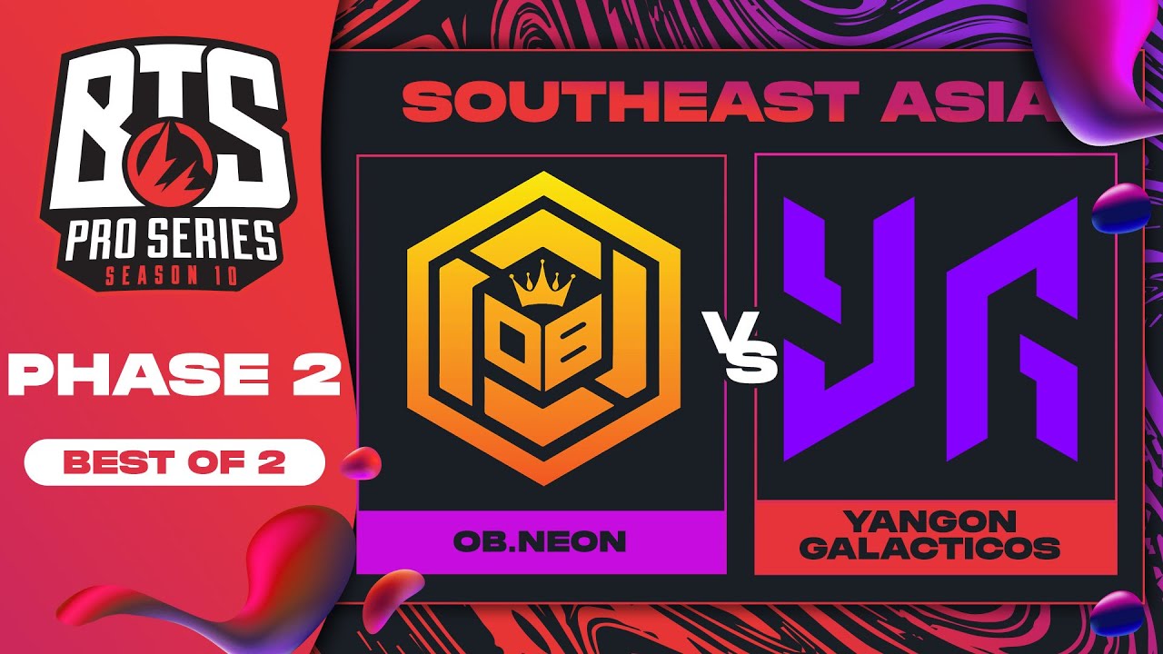 OB.Neon vs Yangon G Game 1 - BTS Pro Series 10 SEA: Phase 2 w/ MLP & Danog