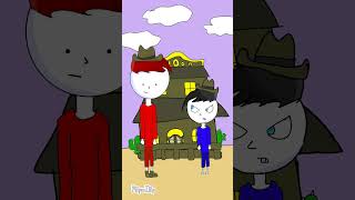 This town ain't big enough for the two of us (animation meme)#shorts #meme