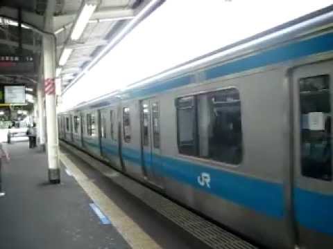 西日暮里　京浜東北線E233系到着　発車メロディ―