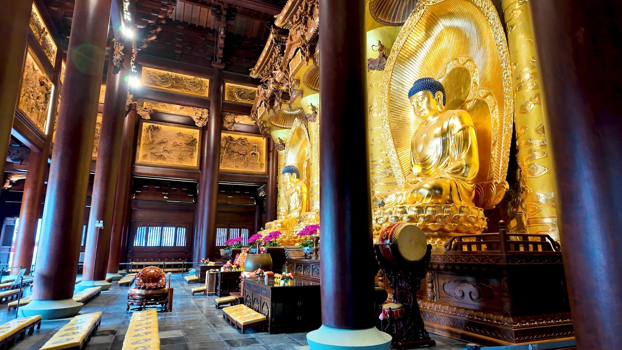 Renshou Temple Foshan | Buddhist Temple in Guangdong China Travel Vlog 🇨🇳