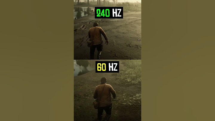60hz vs 240hz Gaming #60hz #144hz #Monitors