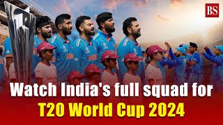 Watch India's full squad for T20 World Cup 2024 screenshot 4