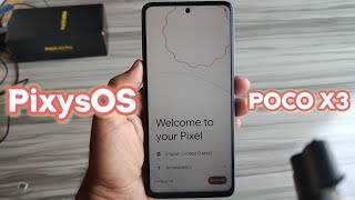 PixysOS 7.1.2 Unofficial Android 14 For POCO X3 | Best Custom ROM For POCO X3