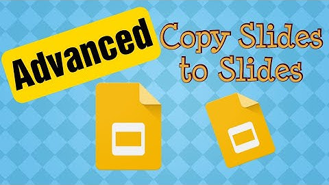 Copying Google Slides from one Slides to Another