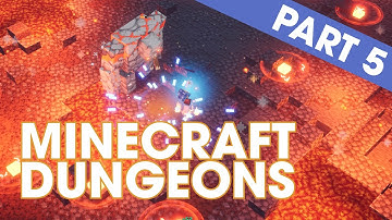 Minecraft Dungeons Full PC Gameplay Walkthrough [EP 5] (4K 60 FPS) | Redstone Mines