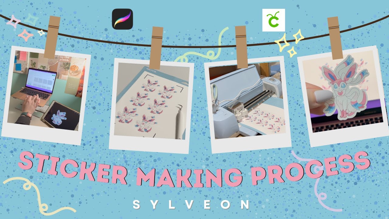 Sticker Process Sticker Making Process | - YouTube