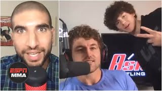 Ben Askren and Chase Hooper prank Ariel Helwani | DC & Helwani | ESPN MMA