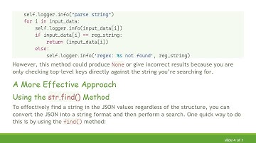 Searching for a String in JSON Values without Keys: A Python Approach