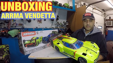 Unboxing the new Arrma RC Vendetta 3s speed basher