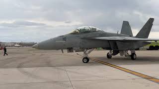 F18 Super Hornet Arrival at Fort Lauderdale
