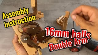 Assembly instruction  16mm Double Arm