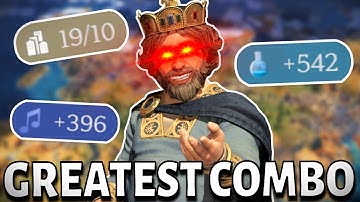 The GREATEST COMBO In Antiquity Right Now?!? (Deity Charlemagne Civilization VII)