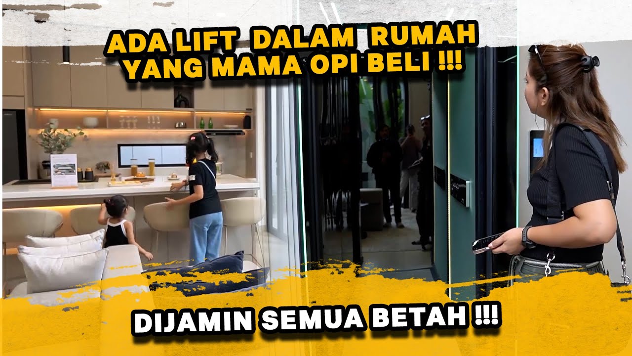 INI DIA RUMAH MAMA OPI UNTUK ANAK ANAK ASUHNYA !!! ADA LIFT DI DALAMNYA ???