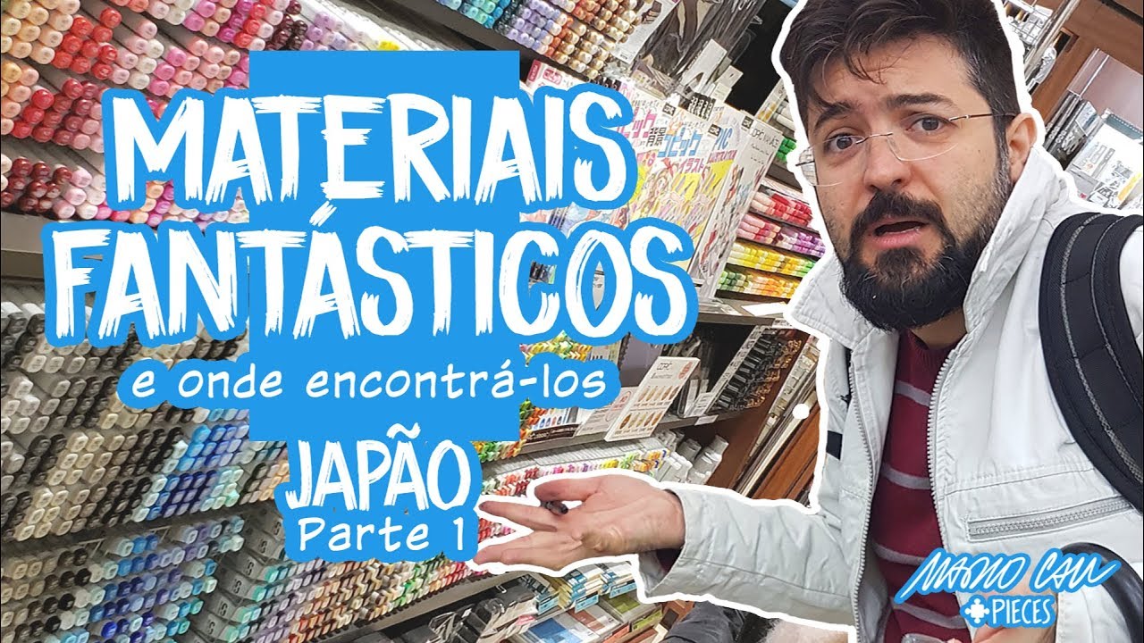 Lojas de Materiais Artísticos no JAPÃO – Parte 1