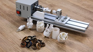 Wooden-ring making Tools Mk2 for Micro Lathe