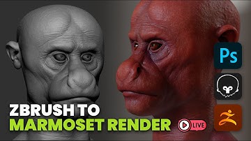 Rendering Your ZBrush Creature in Marmoset Toolbag 5 (Uakari Final Concept)